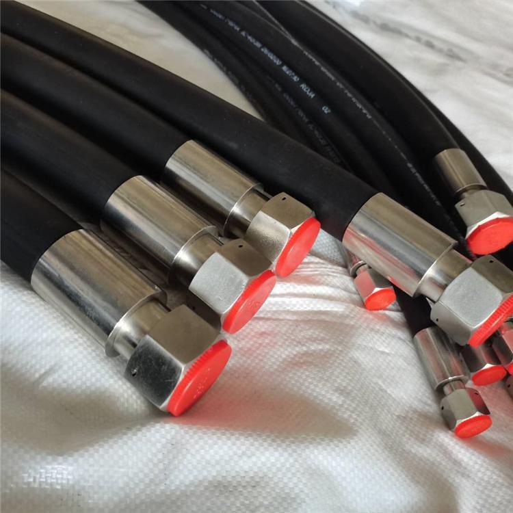 厂家供应 高压油管总成 煤矿K型总成 钢丝编织蒸汽胶管 黄油管