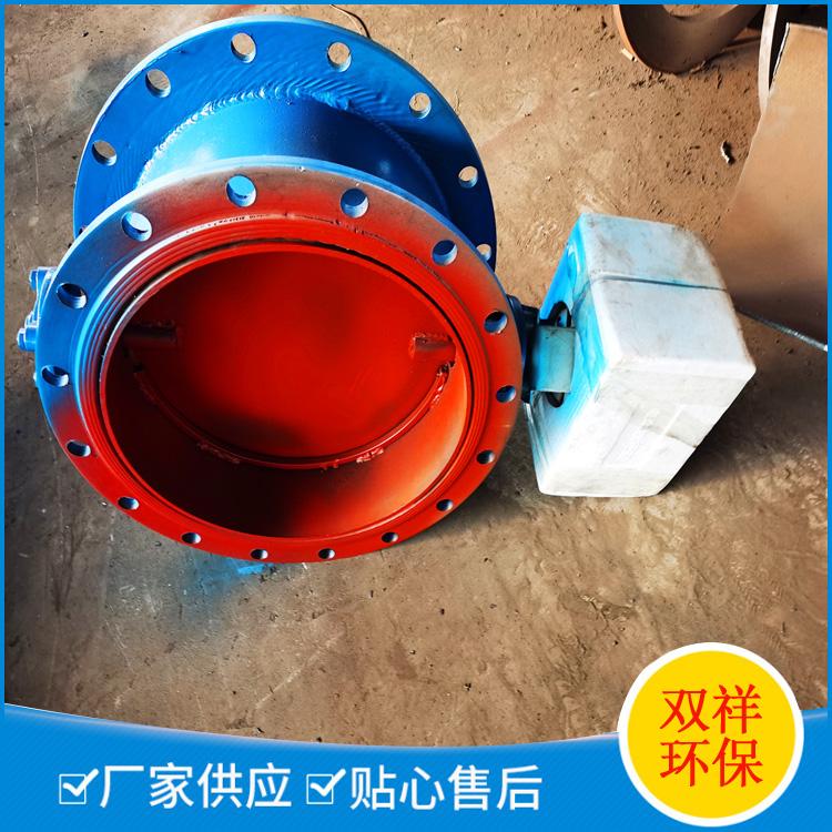 双祥环保 碳钢电动调节通风蝶阀 密封性能可靠 操作灵活