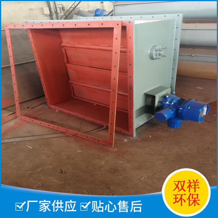 双祥环保 开关调节型通风蝶阀 耐高温圆形手动风量调节阀