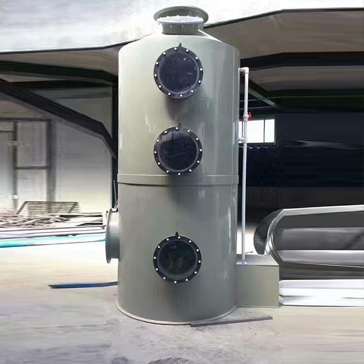 厂家直供 PP喷淋塔酸雾废气处理设备 工业废气净化洗涤喷淋塔