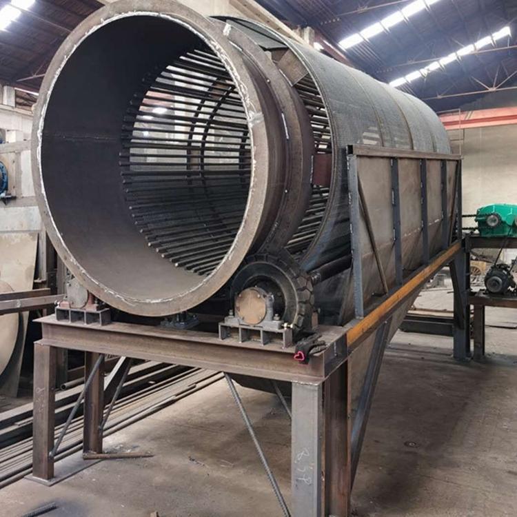 大厂家直接定货 煤矸石滚筒筛石机 小型滚筒筛石机