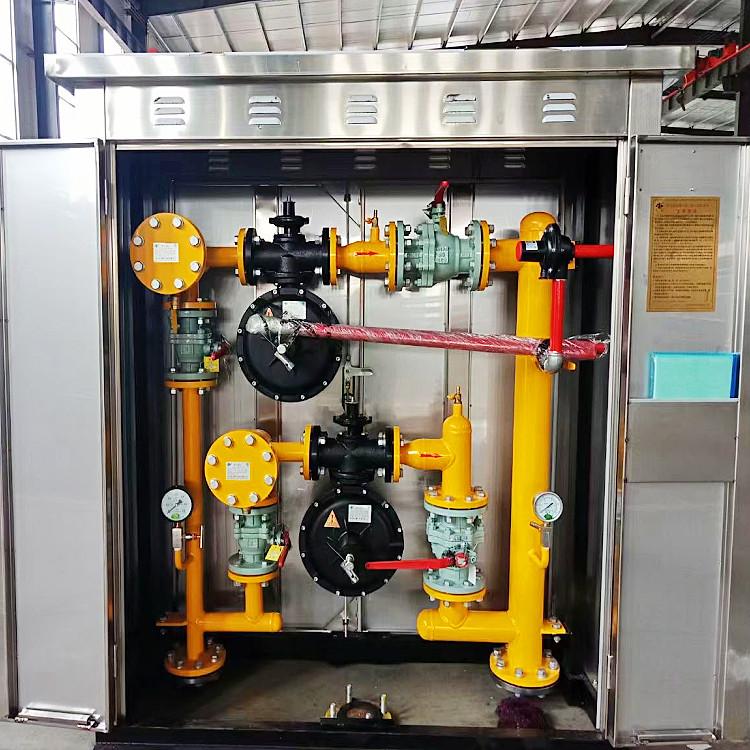 燃气调压计量撬天然气减压柜