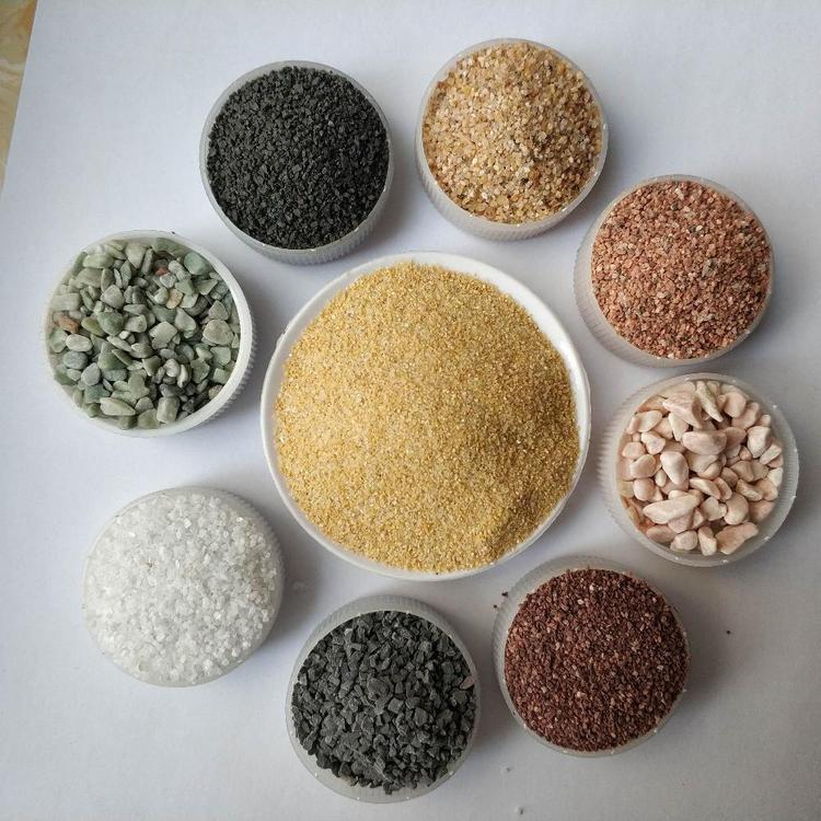 水族箱造景用彩砂 厂家批发原色染色彩砂