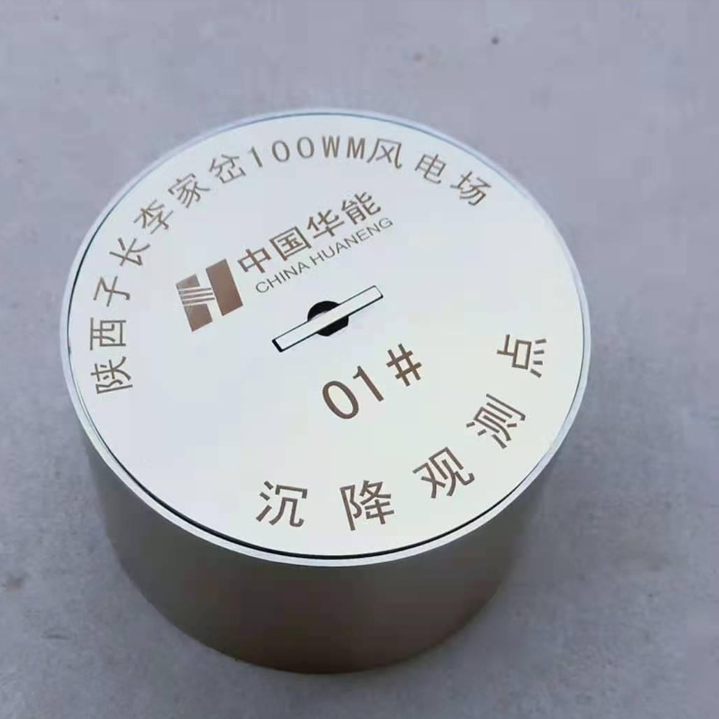 L型沉降观测点 观测钉预埋件 沉降观测标 测维生产