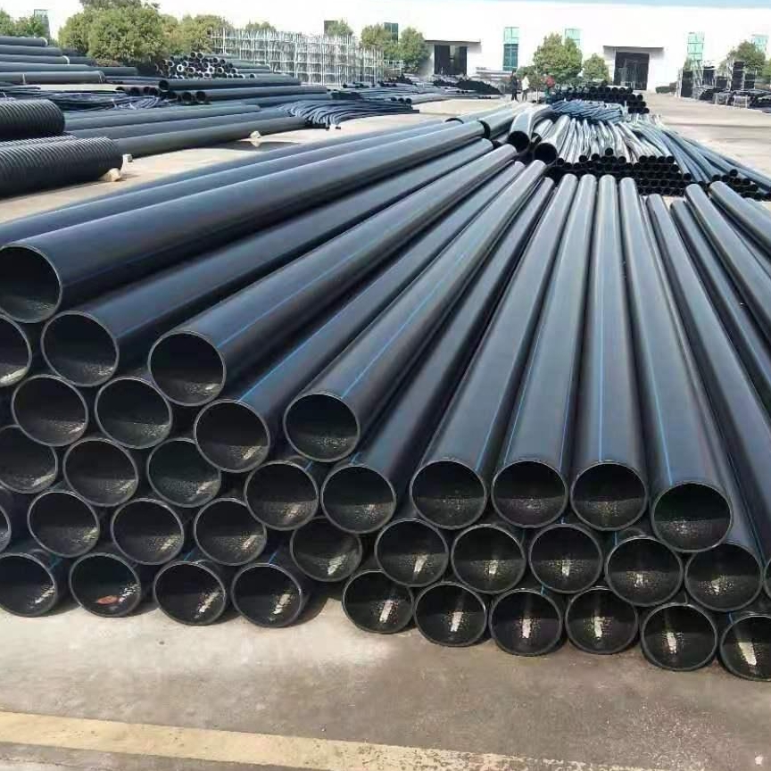 PVC排水管 工程埋地泄水管 白色下水管雨水管