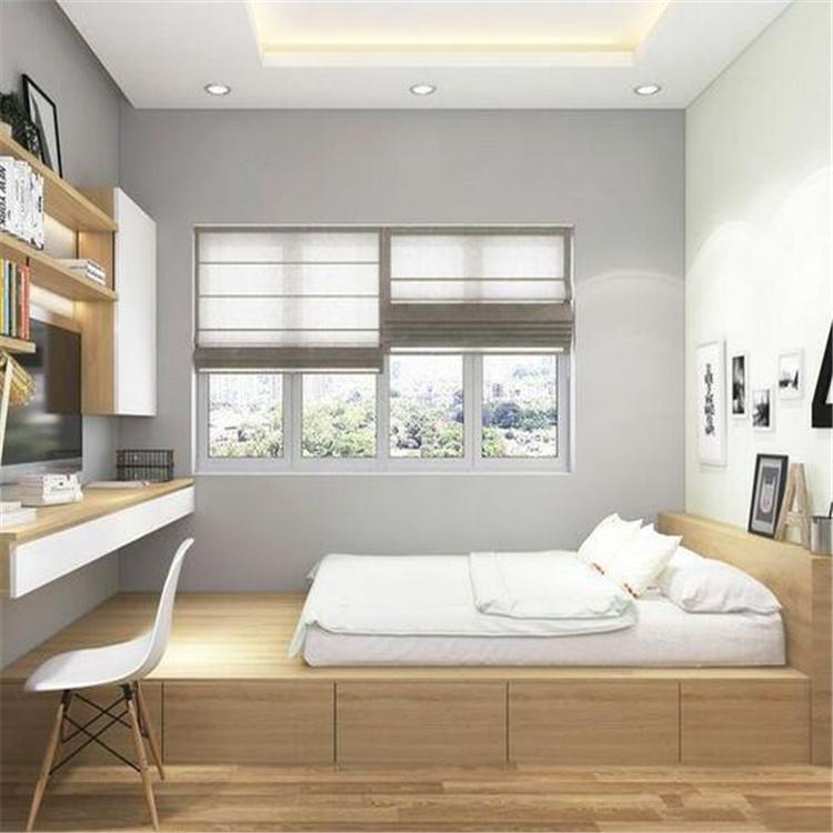 小户型室内阳台 休闲榻榻米小床 客厅家具收纳柜子 多功能地台飘窗升降台榻榻米床