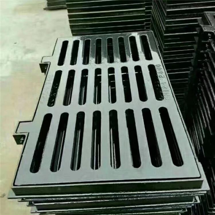 重型球墨铸铁篦子450*750*50雨水套篦排水沟盖板