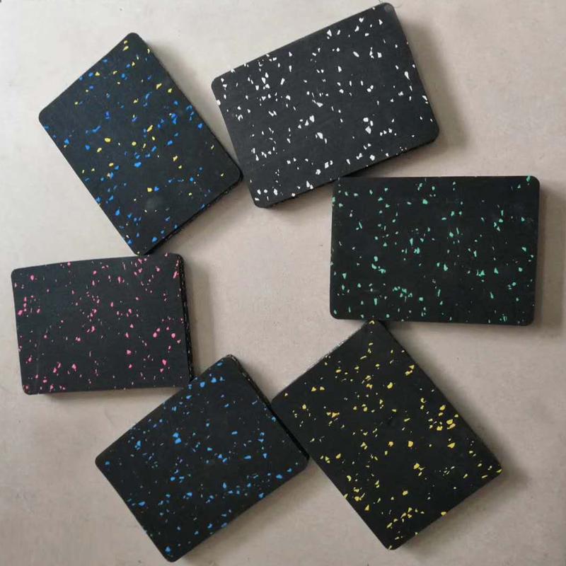 健身房减震防滑复合减震防滑橡胶地垫