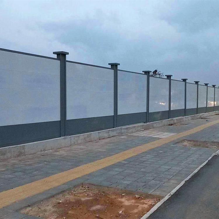 甘肃张掖 防老化 钢结构式围挡 配件