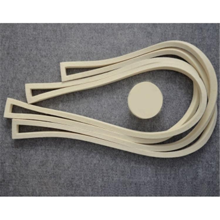 毛毡背胶毛毡垫条块 毛毡条毛毡圈无纺布 高密度抛光 支持定制 驰航