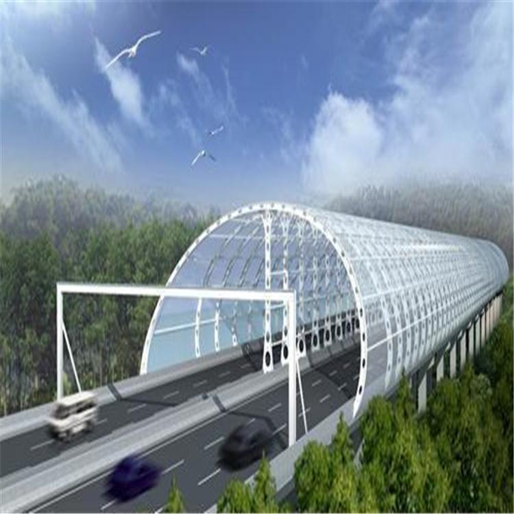 高速公路隔音声屏障 全封闭铁路桥梁降噪吸音隔声墙 小区隔声屏障