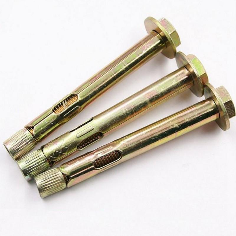 诚信紧固件厂家直供膨胀螺栓 镀锌膨胀螺丝 碳钢镀锌圆头膨胀螺丝内膨胀丝