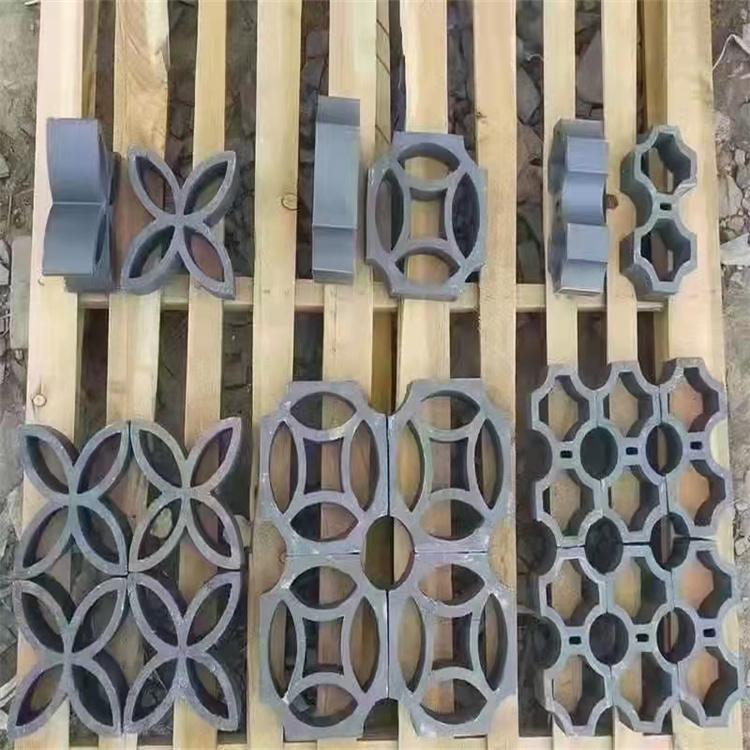 浮雕镂空窗花 庭院古建筑仿古做旧青石窗棱壁画挂件