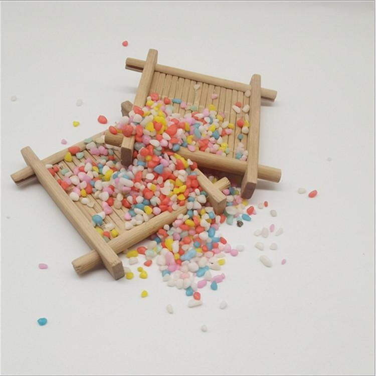 彩石彩色石子厂家直销 