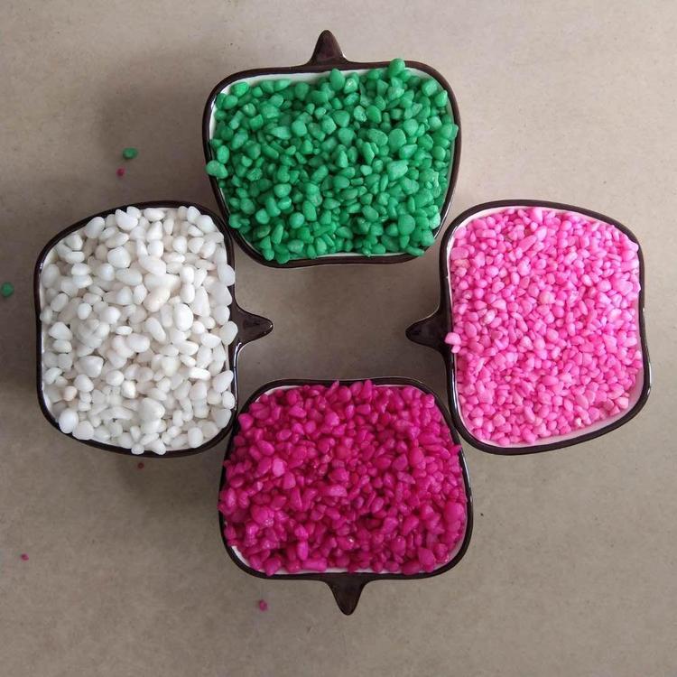 烧结彩砂 染色石子型号齐全