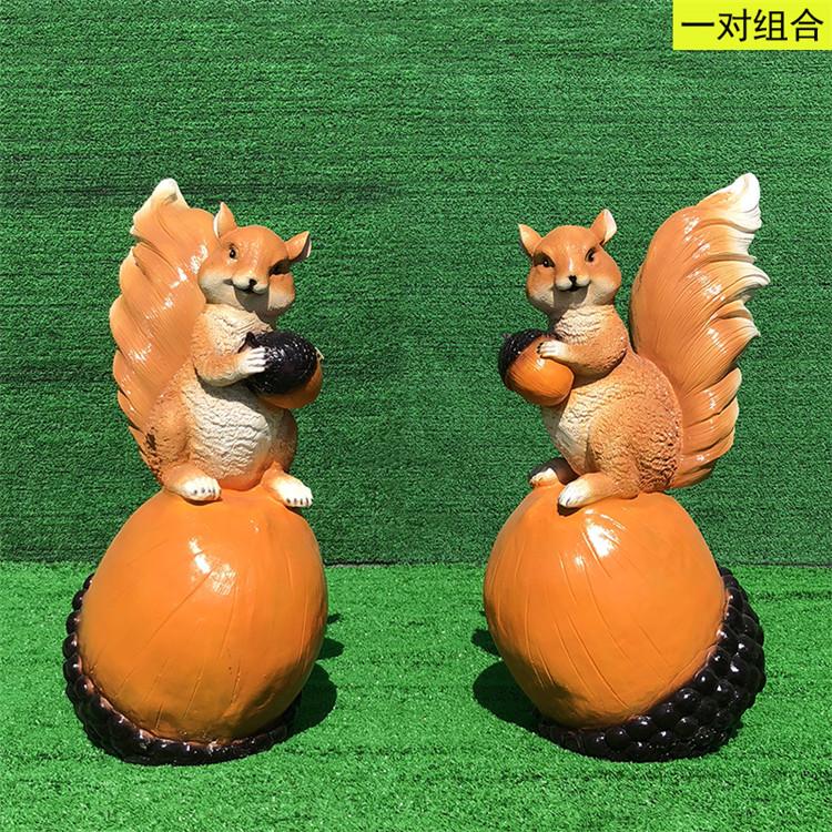 玻璃钢卡通动物雕塑 玻璃钢雕塑 支持来图定制