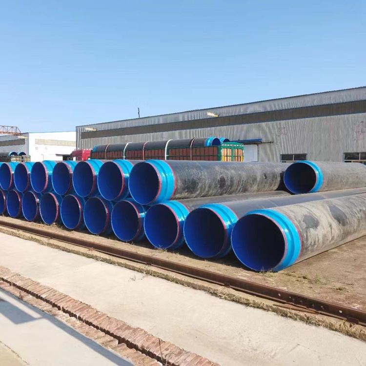 黑夹克保温钢管 高密度聚乙烯保温钢管 聚氨酯供暖保温钢管价格