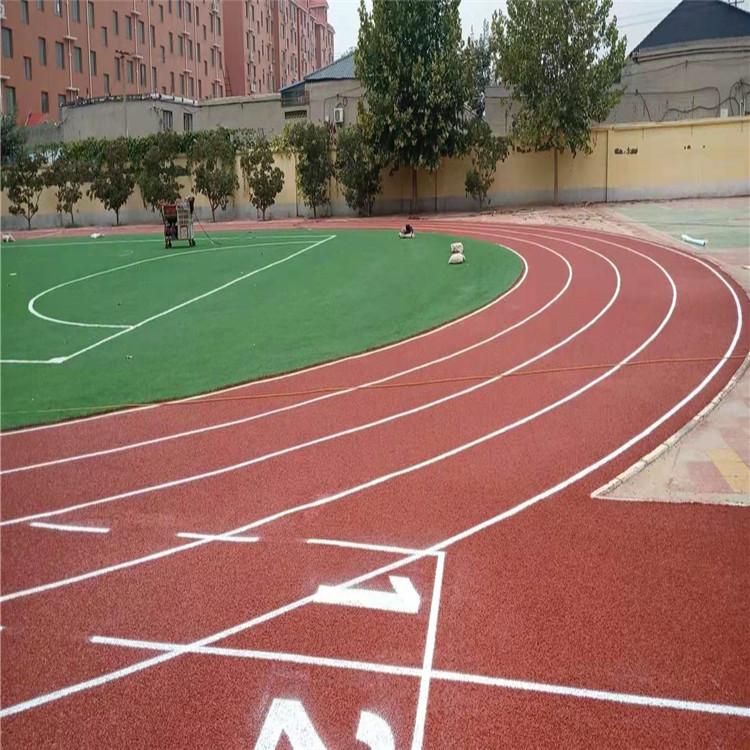 小区塑胶跑道铺装 体育塑胶跑道 东建 环保塑胶跑道直销 基地直供