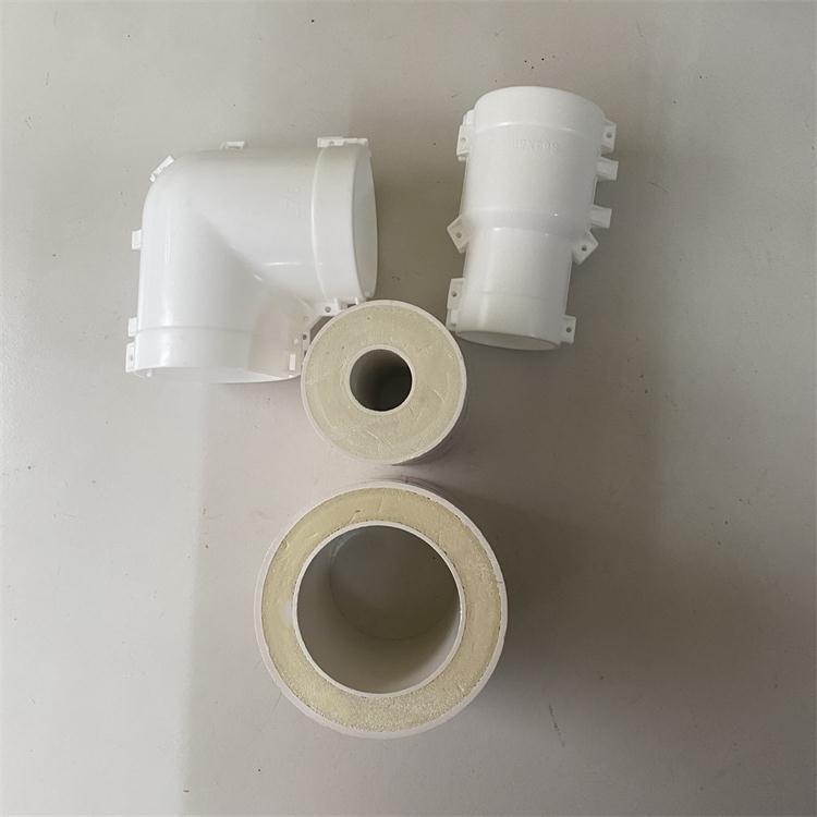 PVC冷凝水保温管 冷热水防冻保温管道 热力工程用保温复合管