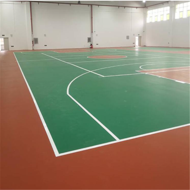 硅PU球场厂家 硅PU塑胶球场 健安 铺设硅pu篮球场地