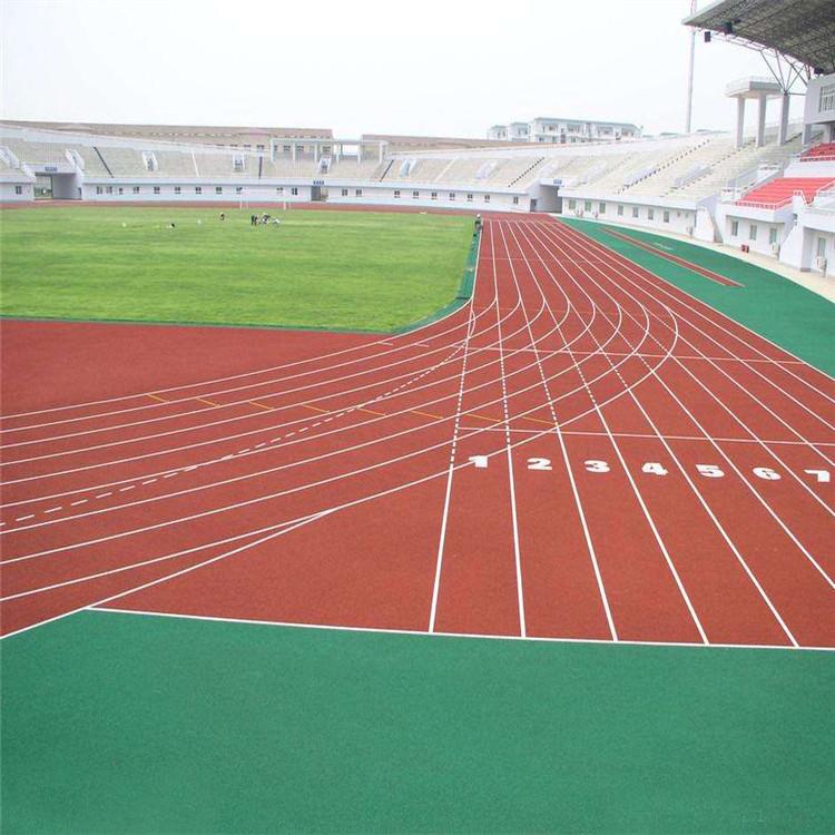 塑胶跑道硅pu球场施工