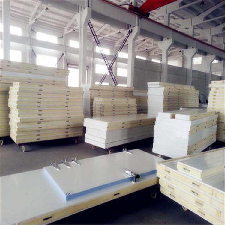 冷库板安装板材 聚氨酯夹芯板保温板  现货直供