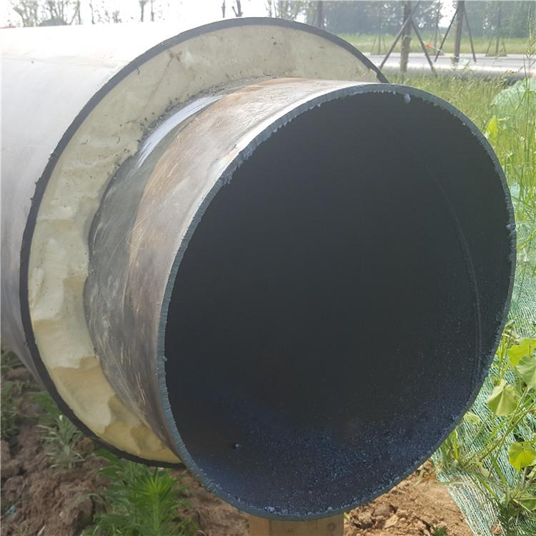 友亿牌聚氨酯保温无缝管，DN300保温钢管，预制保温管