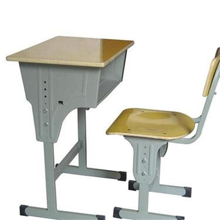 学校培训班学习桌 辅导班单人课桌椅 定制安装