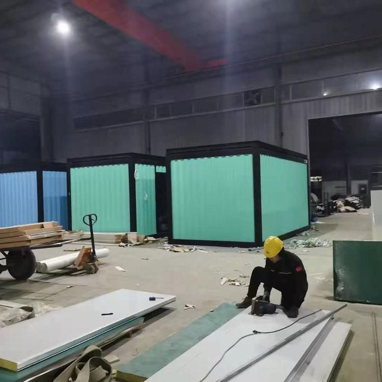 新疆集装箱活动房 集装箱式活动房 钢结构 全新住人集装箱房批发