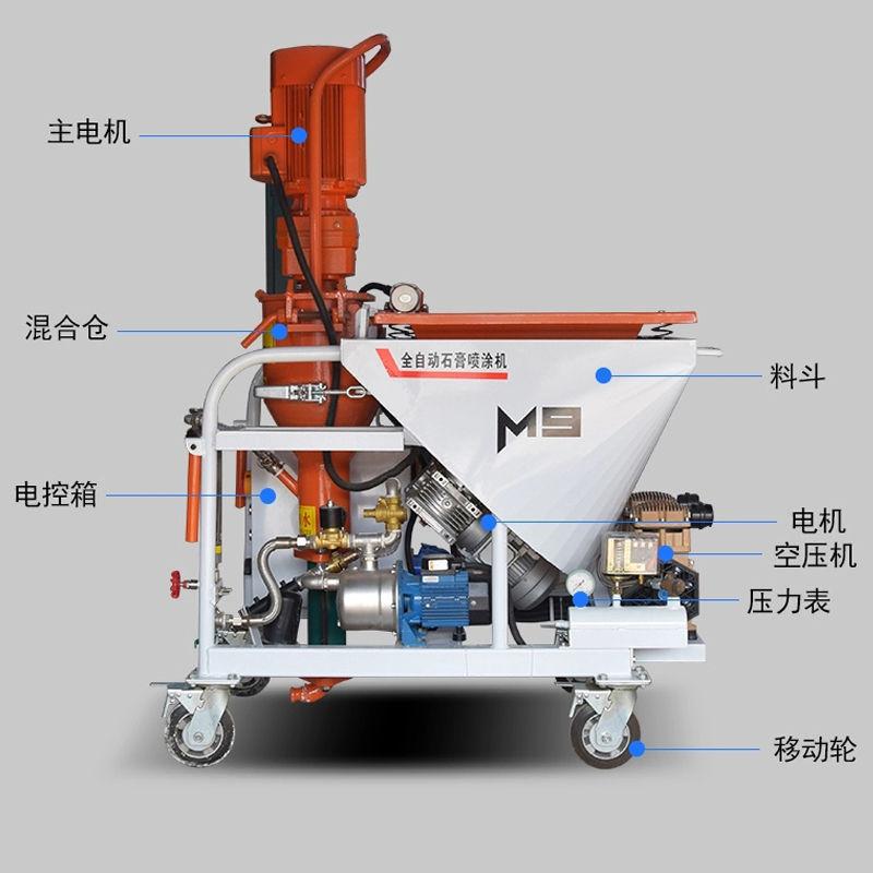 石膏喷涂机 抹灰机 重质石膏喷涂机 底层石膏机