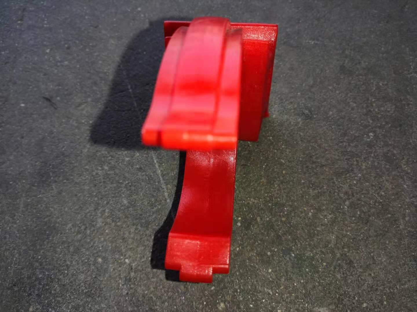 新型钢跳板U型扣件连接衔接钢跳板固定件塑料扣件