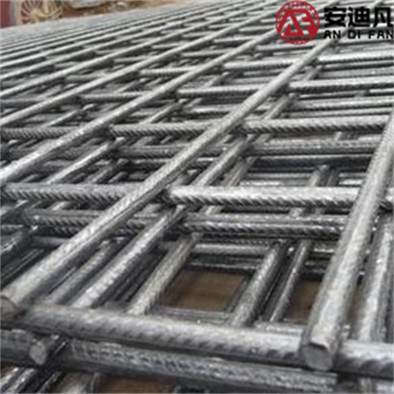  山东矿用钢筋网片 煤矿隧道支护网 6*6cm孔建筑地暖地热网片