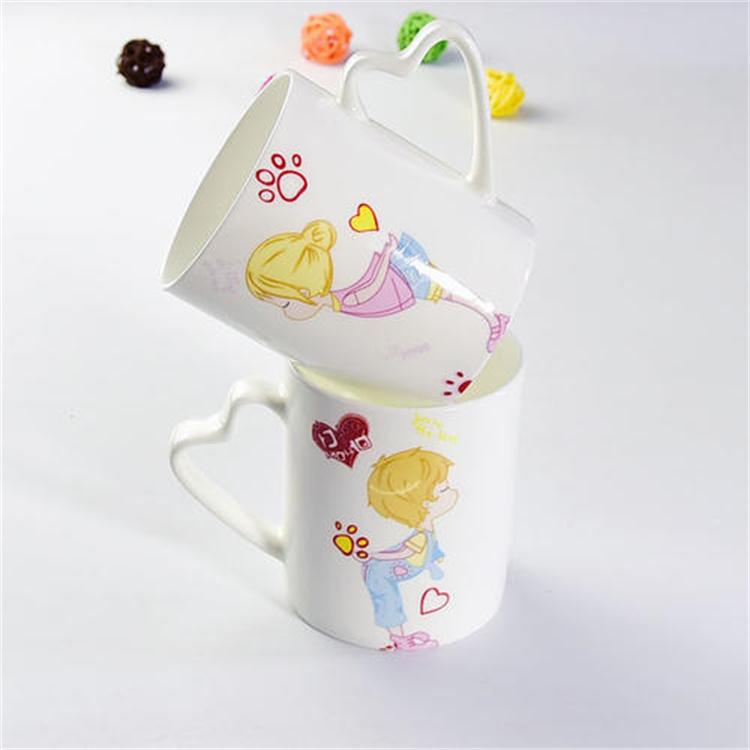 呈祥新骨瓷马克杯广告杯定制印图LOGO水杯定做礼品杯子定制印字骨瓷马克杯订做