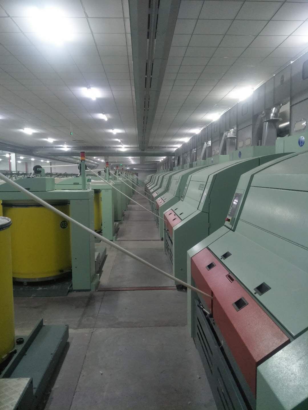 大化涤纶纱环锭纺 涡流纺45支OE16支纯涤纱针织机织合股漂染织布纱缝包线