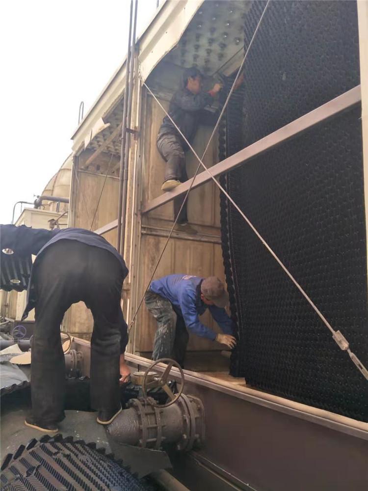 临漳玻璃钢冷却塔经验丰富圆形冷却塔维修