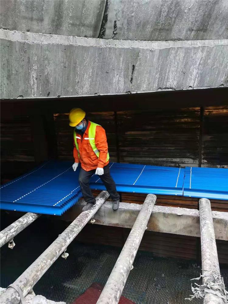 河北邱县方型逆流式冷却塔维修专业上门圆形冷却塔维修