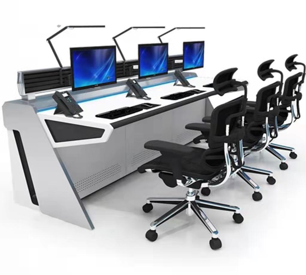 供应DS-ZH-01指挥台 指挥中心控制台 领导席位控制桌 接警台可定制各种异性