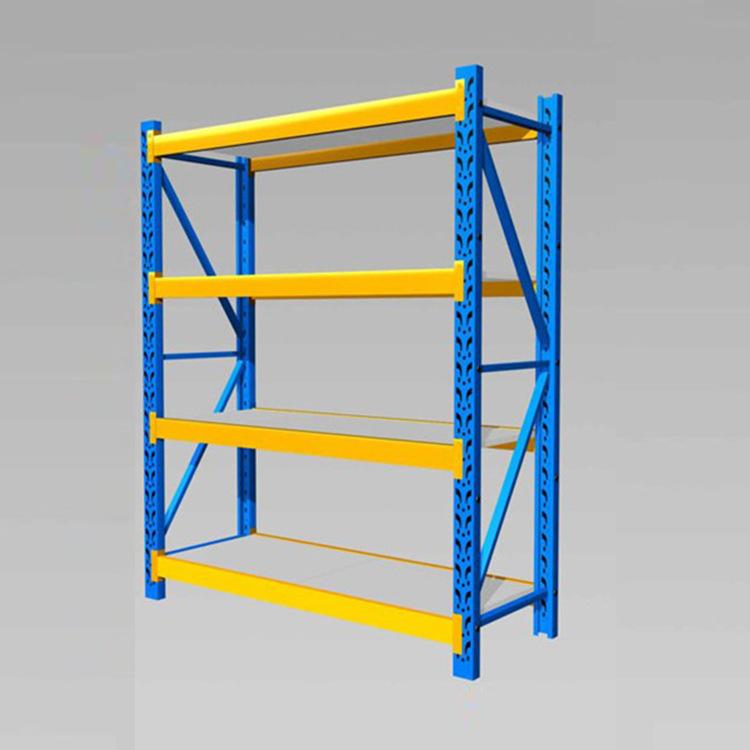 厂家直销100-500kg中型家用五金快递铁架子轻型仓库仓储货架