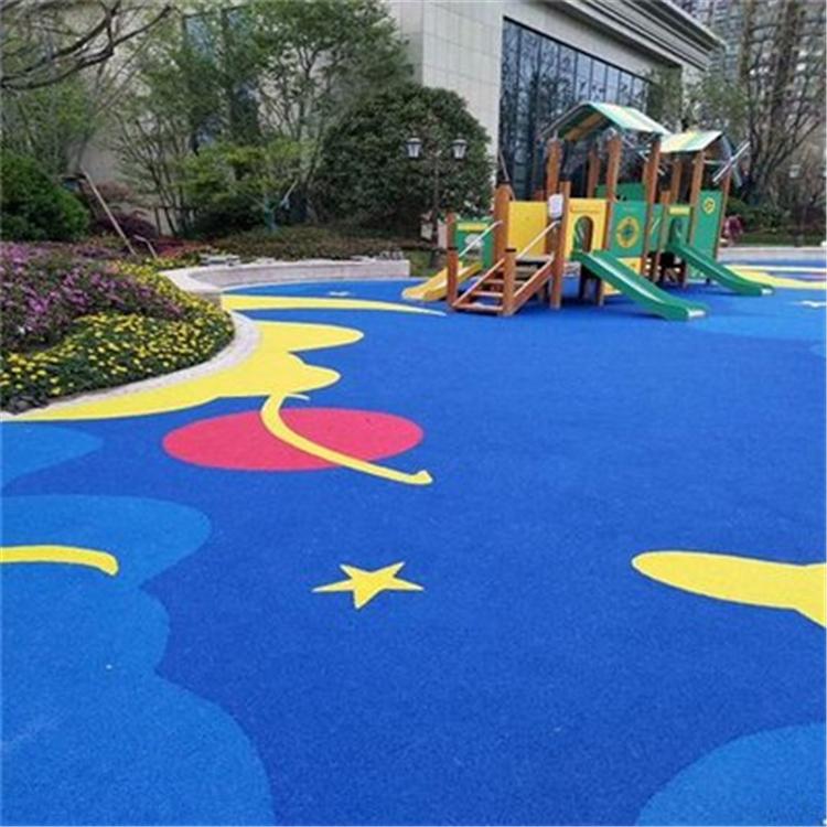 塑胶跑道生产商 地面塑胶跑道材料厂家 
