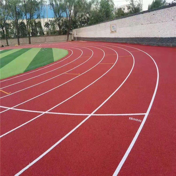 东体体育上门测量 混合型塑胶跑道 自结纹塑胶跑道 质量可靠