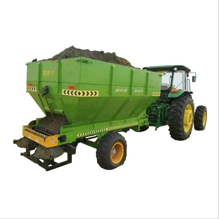 1.5方三轮撒粪车 湿鸡粪撒肥机 自走式农用撒粪机