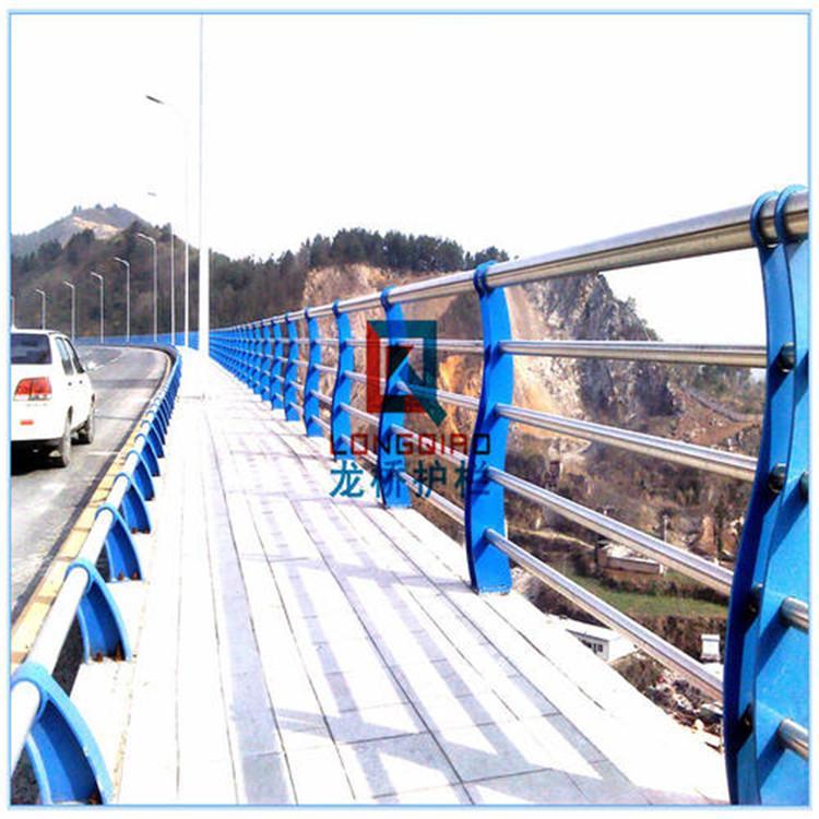 兰州优质桥梁护栏优惠价格 东鑫河道景观桥梁防护栏