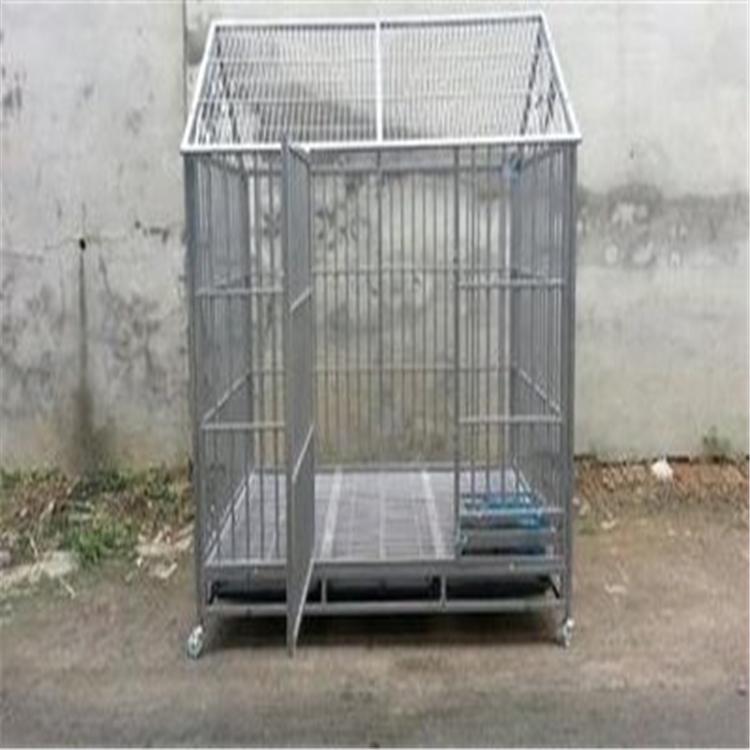 不锈钢折叠喂食狗笼大中小型犬 厂家直供