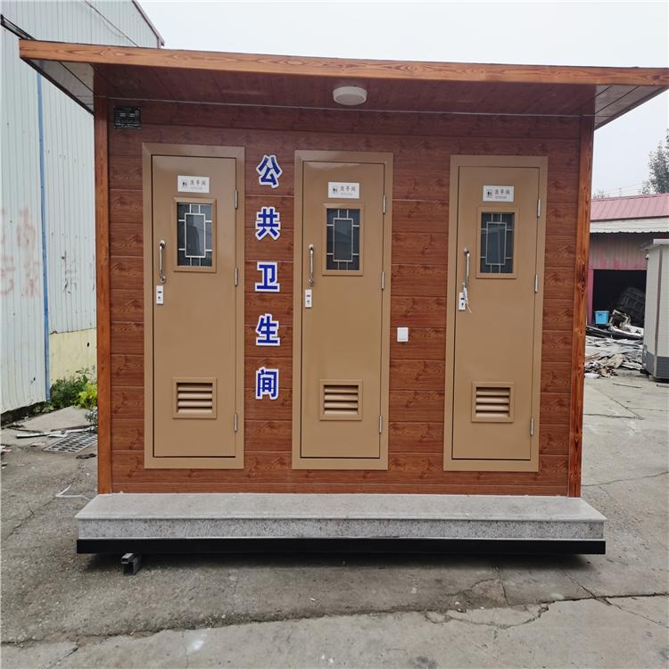 景区移动洗手间 金属雕花移动厕所 支持定制 成品供应