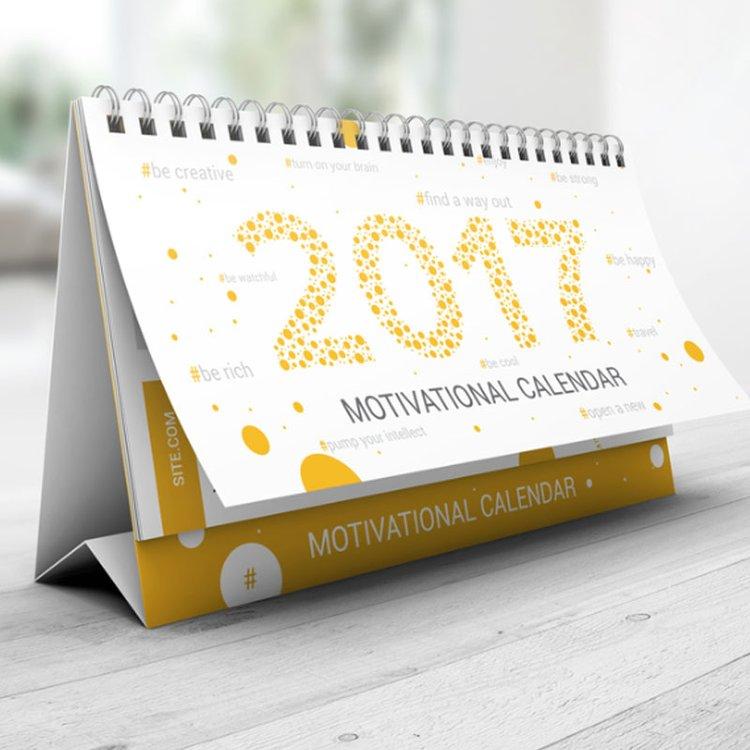 公司创意台历印刷  台历挂历印 个性台历 二宝