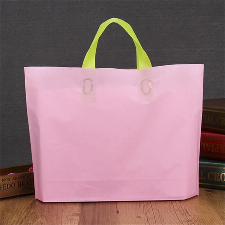 直销餐饮外卖打包袋水果沙拉食品塑料手提袋食品可用可印制logo