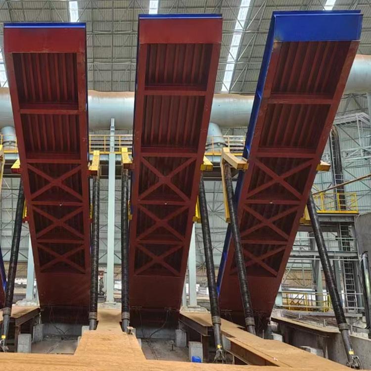 液压翻板卸车机半自动、全自动液压翻板