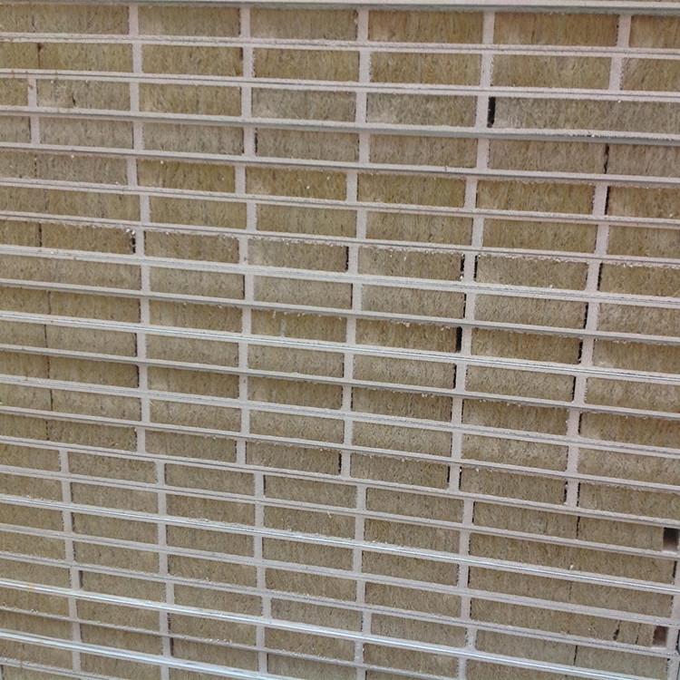 热销手工 机制岩棉彩钢库板 食品车间厂房隔断净化板 岩棉夹芯板