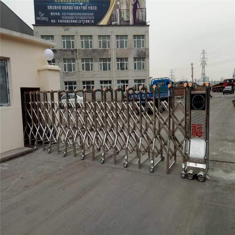 快速伸缩门厂家 电动门 电动伸缩门批发定制 飞腾