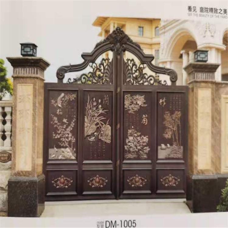 铝艺大门 铝合金大门 庭院大门 豪华铝艺大门